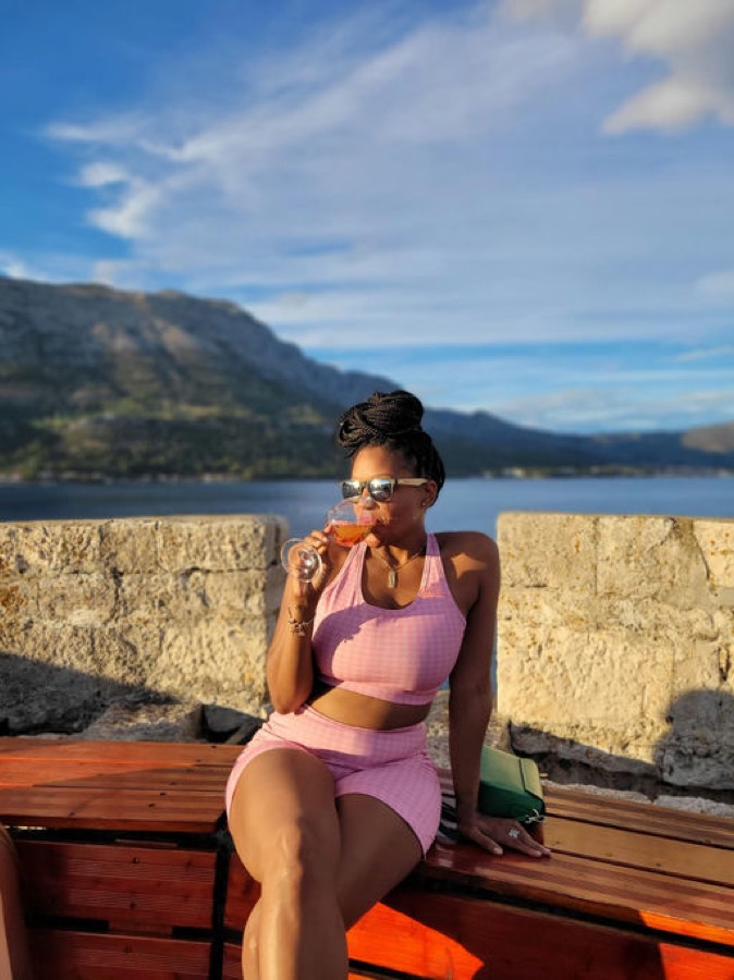 Rachel Hill in Croatia